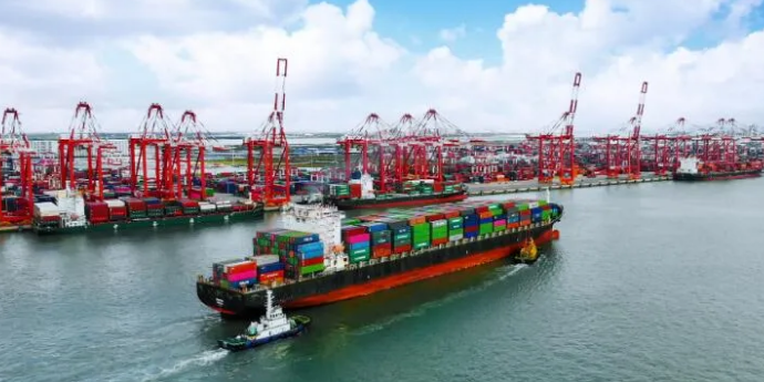 2025年1-4月我国口岸货物、集装箱吞吐量